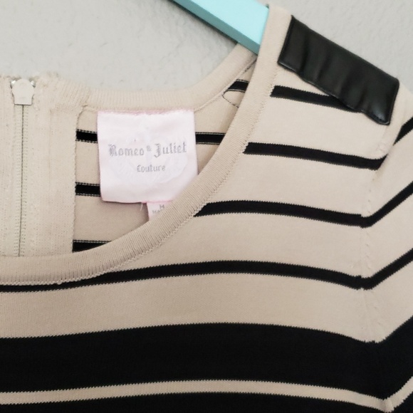 Romeo & Juliet Couture Stripe Dress - Picture 2 of 3